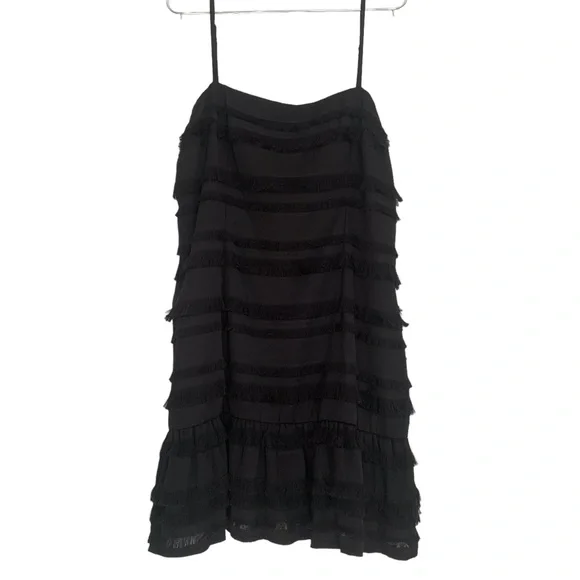 Princess Polly Black Molina Mini Dress Size 10 - Picture 12 of 13